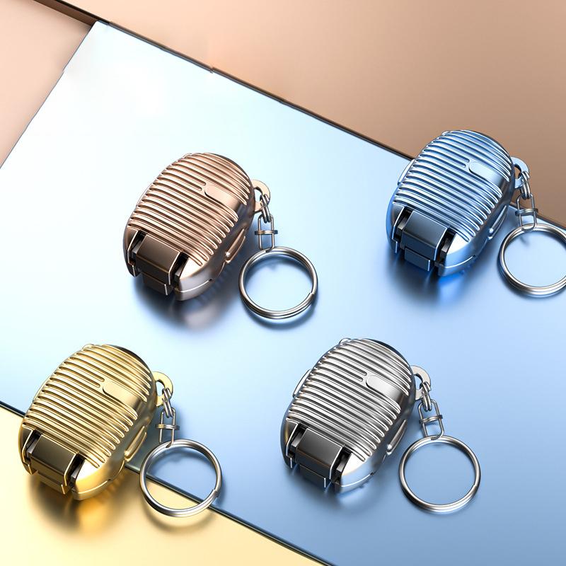 Mini All Steel Foldable Nail Clipper Travel Portable Nail Clipper With Keychain Manicure Tool