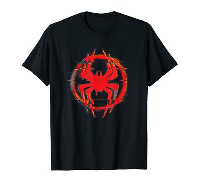 Marvel's Spider-Man: Across the Spider-Verse Miles Icon Glitch T-Shirt