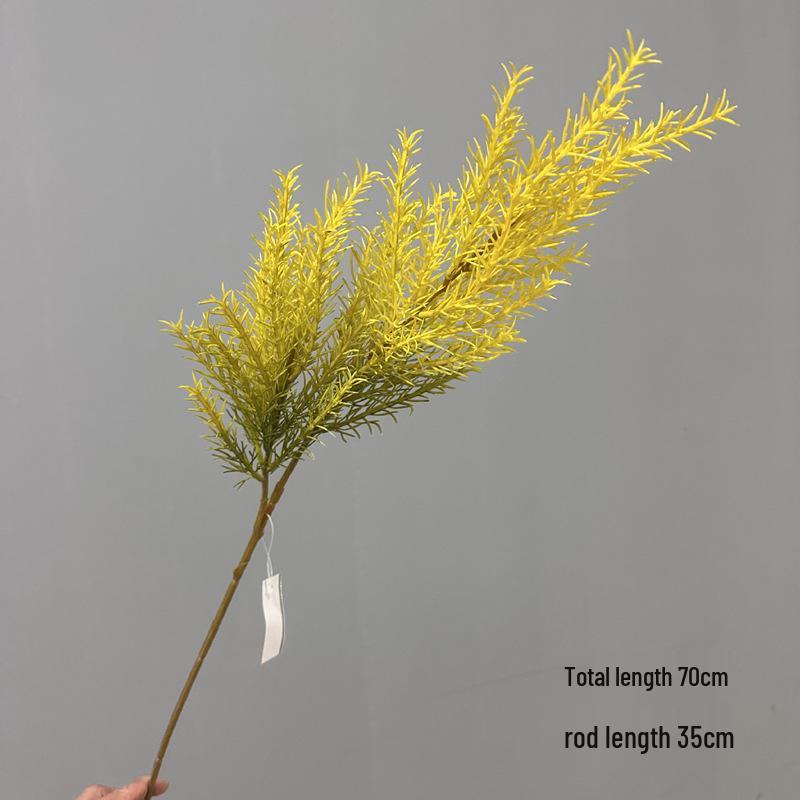 Осенняя серия Декоративная ветка с листьями «Тысячеслойное золото»