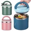 Isolierte Suppenschüssel mit Griff Lunchbox Edelstahl Lebensmittelbehälter Faltbar für Warmhaltebox Und Mahlzeiten 630ml/1000ml Tragbar Auslaufsicher Bento Schule