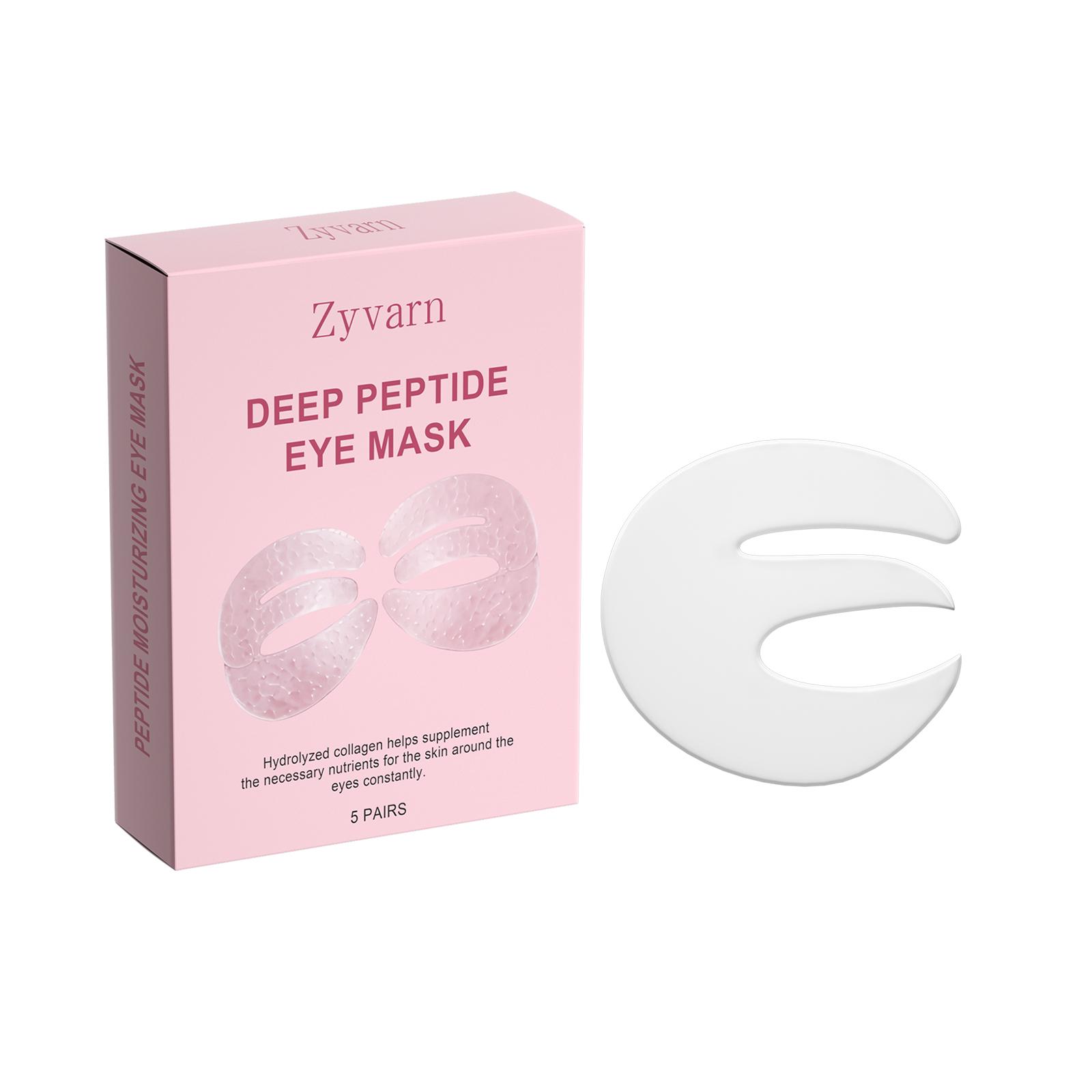 Collagen Moisturizing Eye Mask Gentle and skin-friendly hydrating eye care patches for the skin around the eyes 5pcs