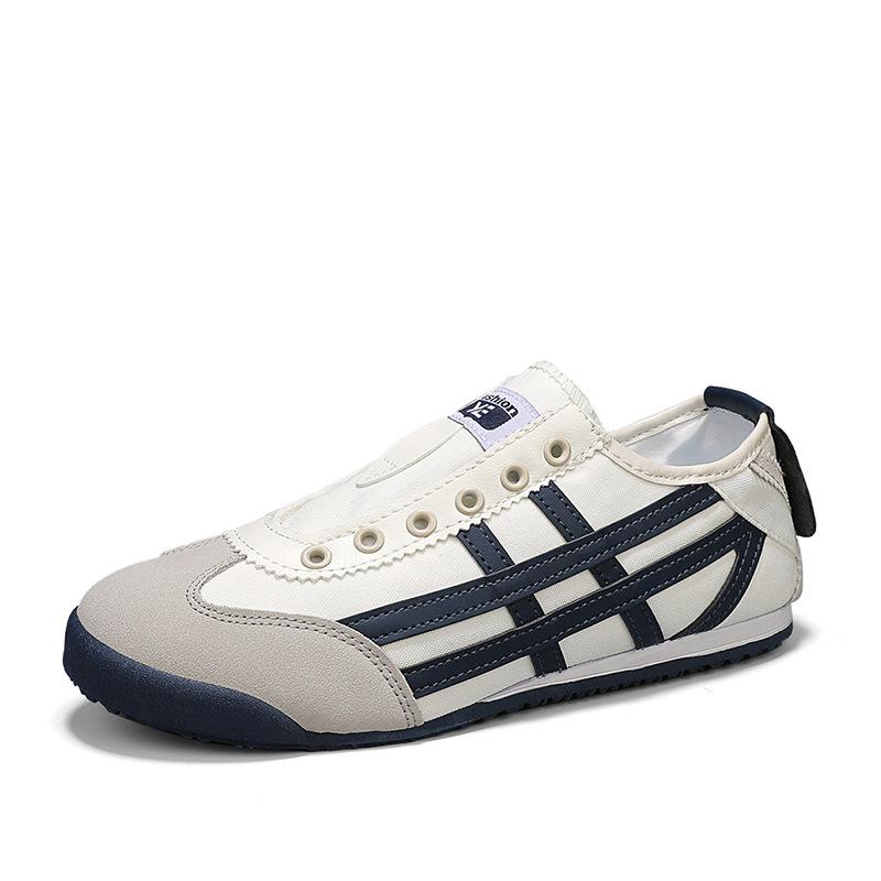 Canvas shoes men's Forrest Gump shoes new lazy shoes breathable sports versatile casual soft sole