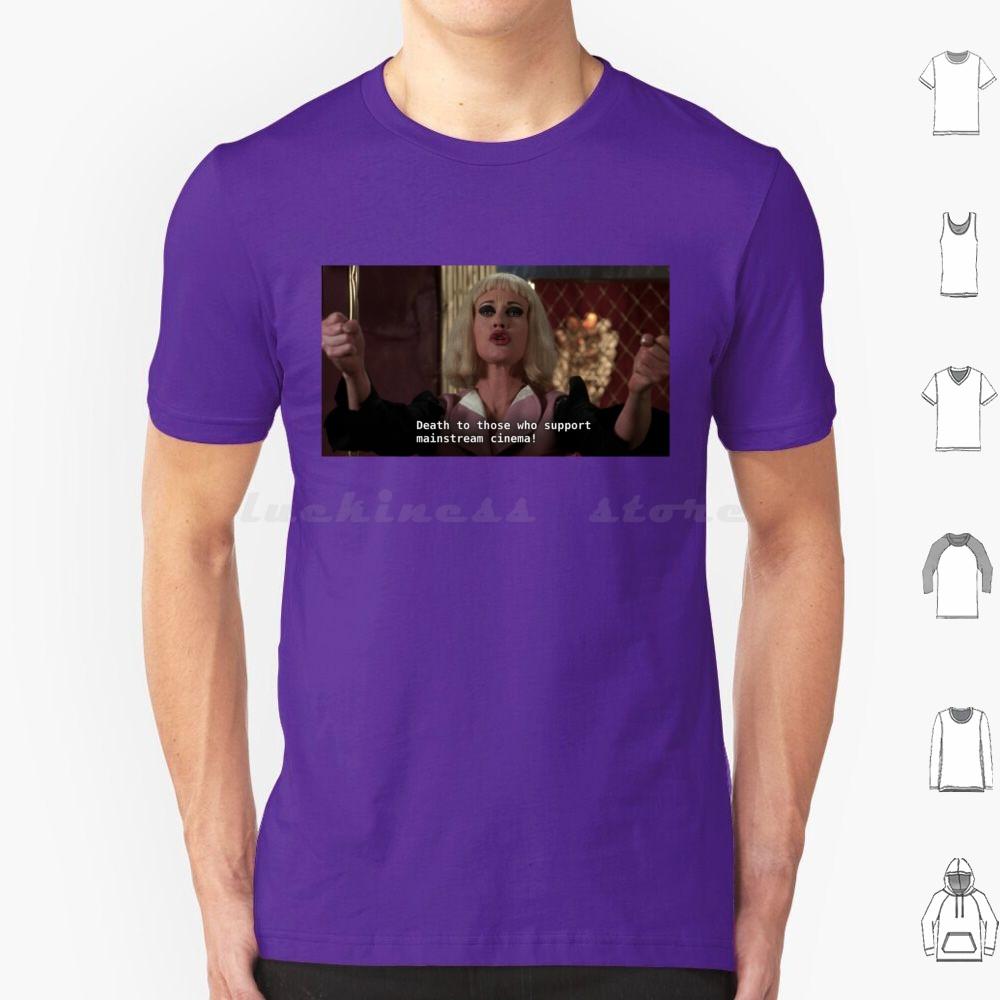 Death To Those Who Support Mainstream Cinema T Shirt Big Size 100 Cotton Cecil B Demented Cecil B Demented John Waters John