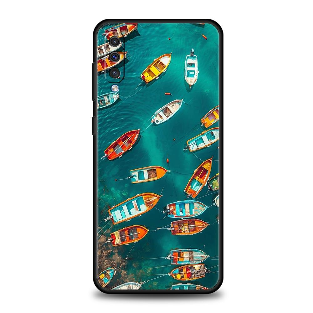 fishing Phone Case For Samsung A54 A52 A24 A14 A50 A70 A10 A30 A40 A20S A20E A06 A02S A12 A22 A34 A42 A32 5G A04s A16 Cover