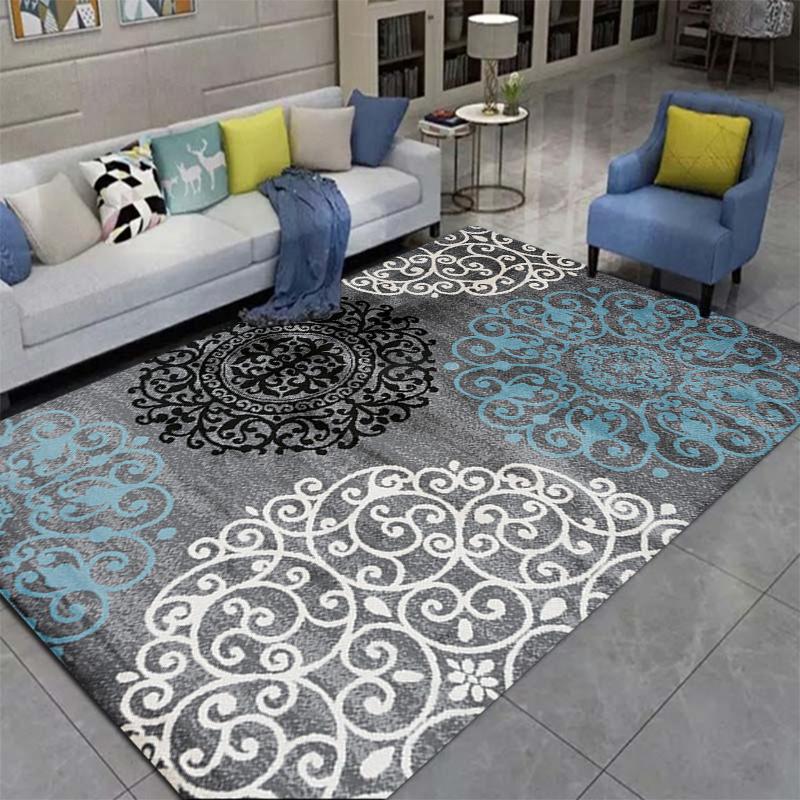 

Minimalist modern luxury Nordic INS style 3D printed carpet living room bedroom decoration carpet kitchen bathroom floor mat 40cmx60cm