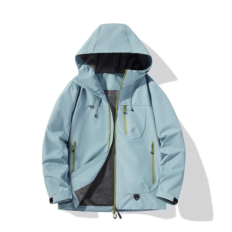 Spring and Autumn New Jacket Men's and Women's Outdoor Windproof Waterproof Casual Jacket