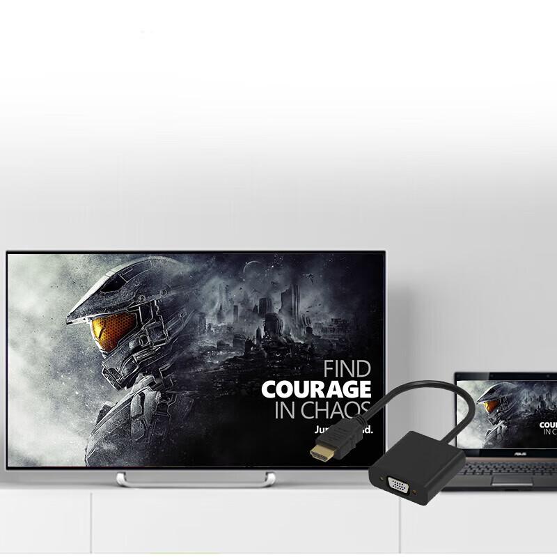 V19 HDMI to VGA Adapter with Audio and Power