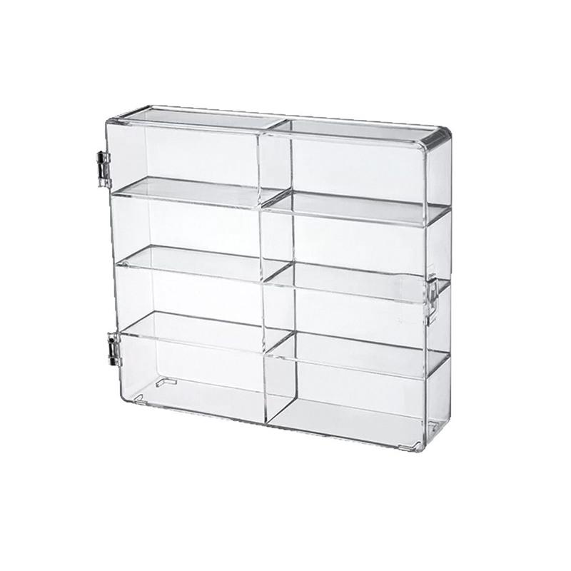 Car Display Box For Hot Wheels Car Model Toy Cabinet Rack Dustproof And Stackable Car Storage Boxes Transparent Organizer Boxes