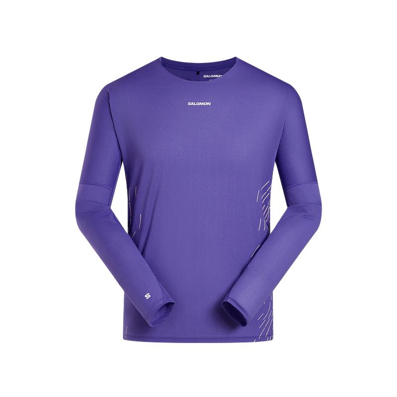 

SALOMON Sense Aero Gfx Дышащая футболка для бега с длинным рукавом Мужские топы C26976 S