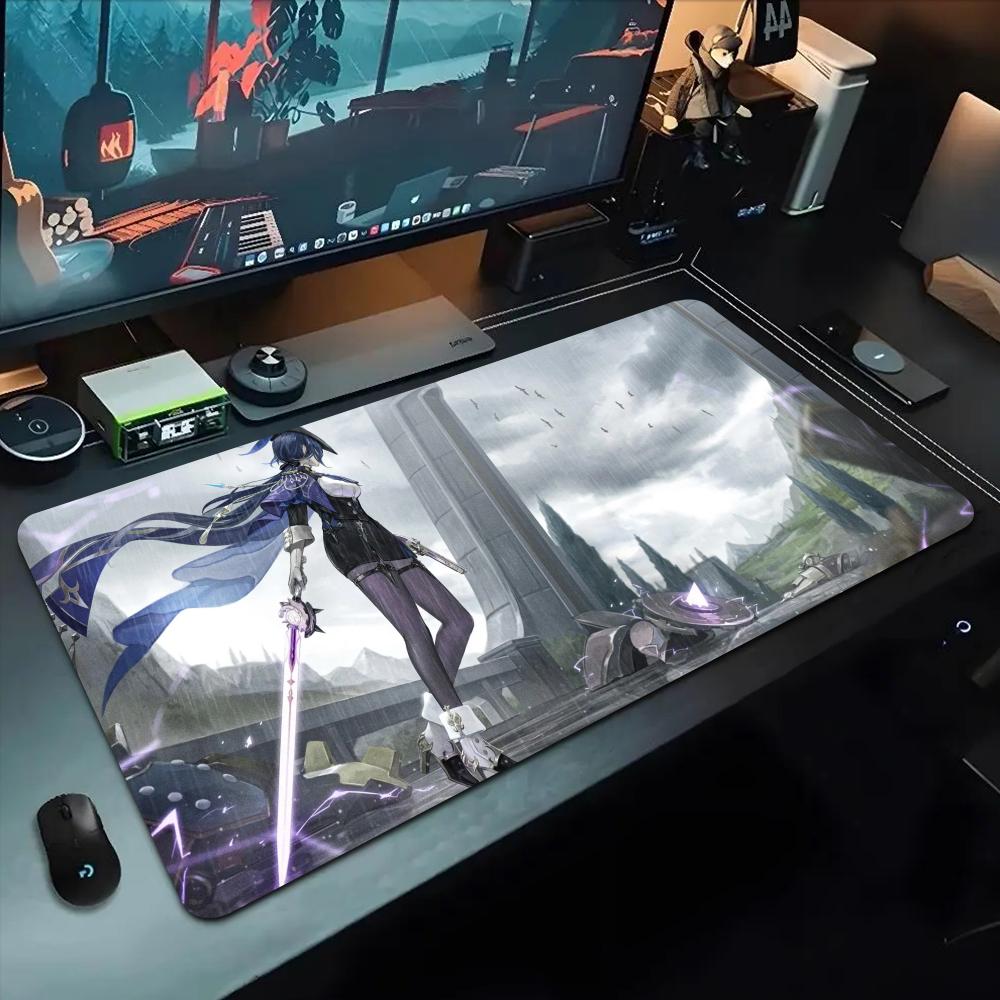 clorinde Mouse Pad 500X1000 mm Large Gaming Mousepad Gamer XL Rubber Otaku Keyboard Pad Laptop Desk Mat
