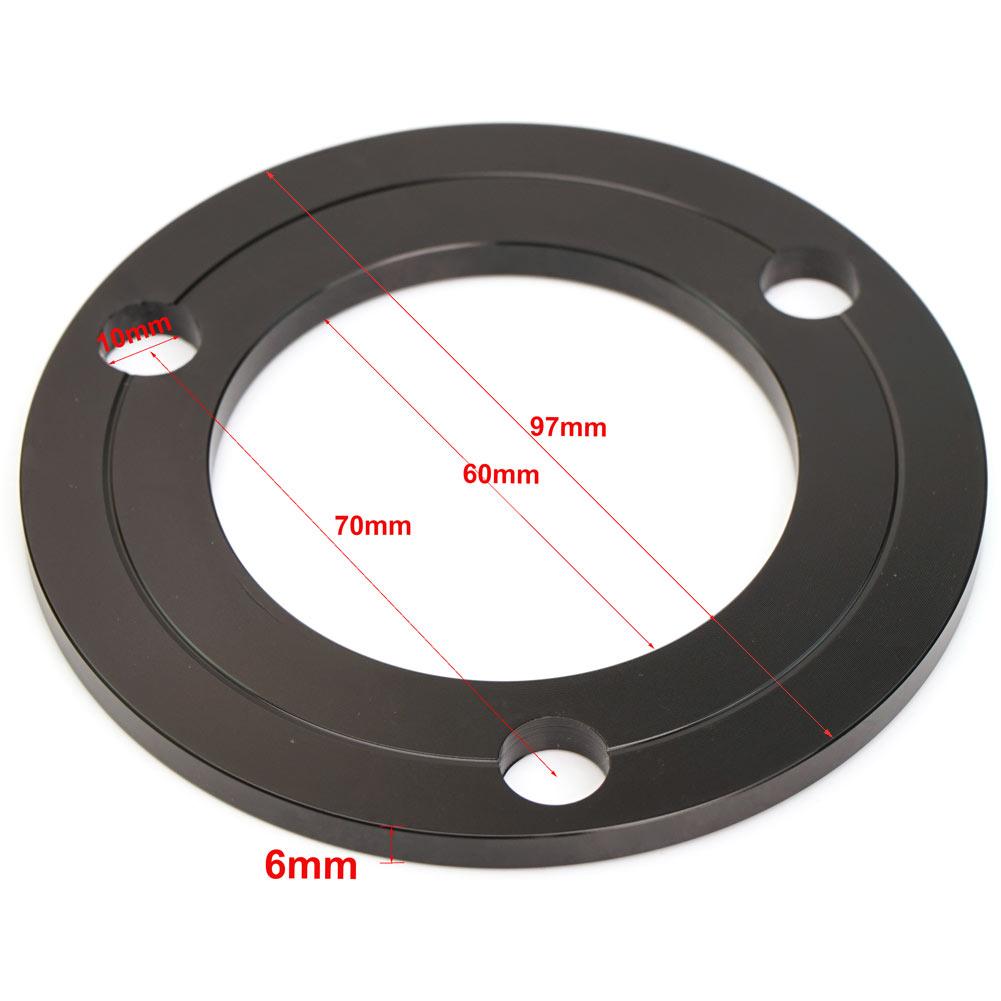 Motorcycle RPM Rear Brake Caliper Brake disc Adapter 4 Piston Brake Caliper bracket For Double Rpm Brake Caliper Modification