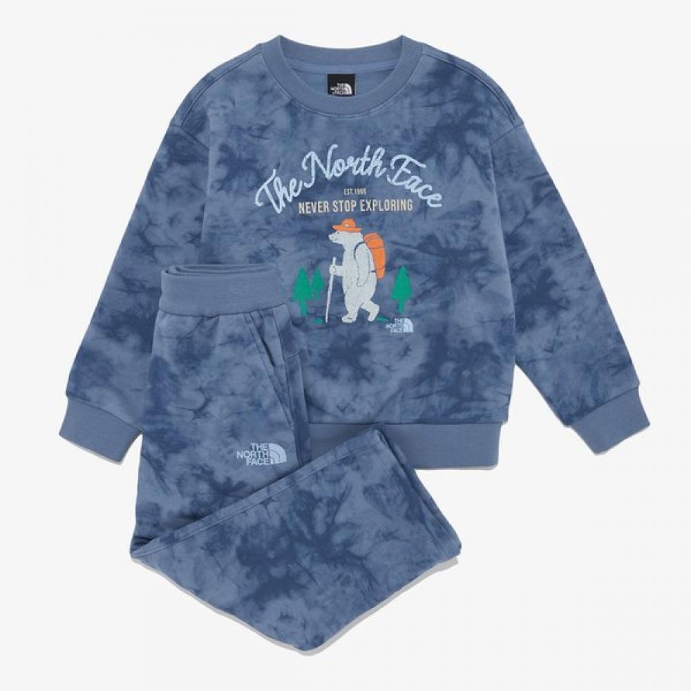 The North Face Kids Sweat Set Navy Nm5mr60u NAVY/120