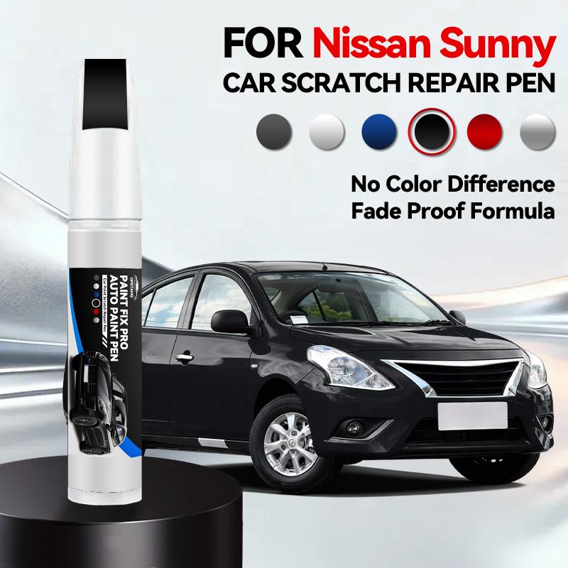 

Vehicle for Exclusive Use For Nissan Sunny 1996-2025 Paint Repair Pen Touch Up Scratch Remover DIY Auto Accessories Black White