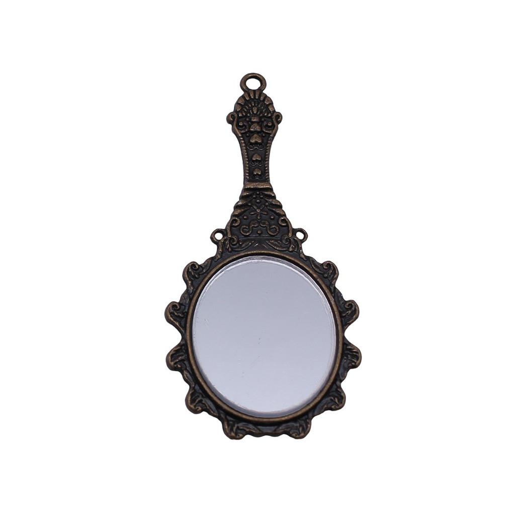 Mirror Charms Personal Items Pendants For Halloween Dark Themed Jewelry