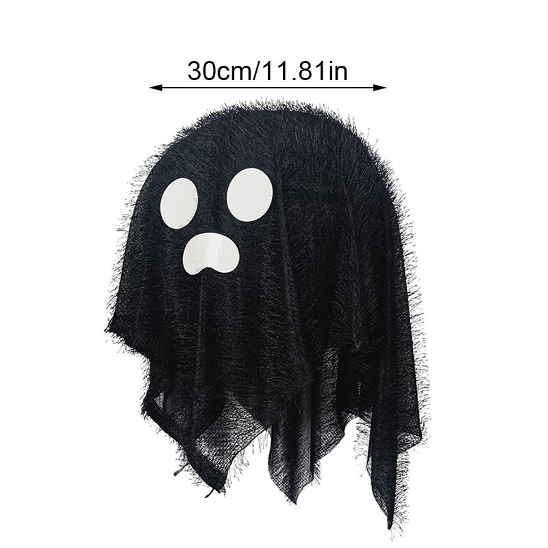 1PC Easy Halloween Craft Supplies Halloween Ghost Lantern Handmade Spooky Lantern Decor Eco-Friendly Halloween Crafts 30cm