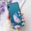 For Huawei Y6 Pro 2019 MRD-LX2 Case Fashion Flower Love Silicone TPU Shockproof Cover For Huawei Y6Pro Y16 pro 2019 Phone Cases