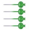 4pcs Self Watering Flower Globes Decorative Automatic Plants Watering Bulbs with Stopper for Indoor