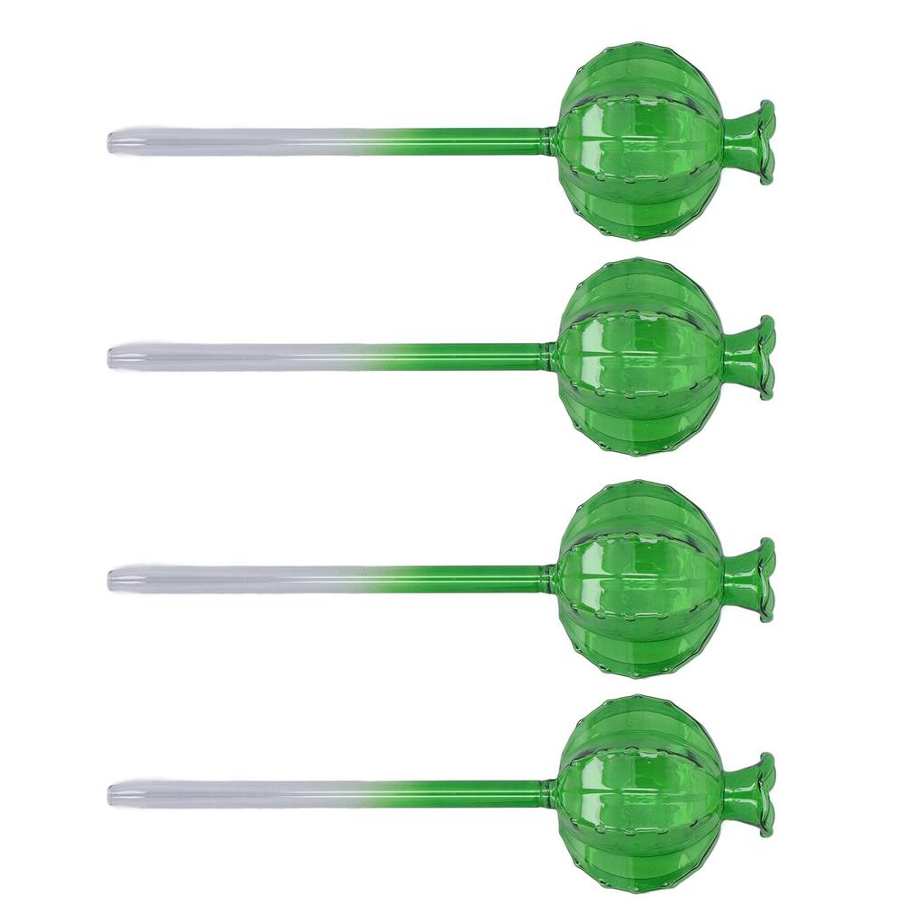4pcs Self Watering Flower Globes Decorative Automatic Plants Watering Bulbs with Stopper for Indoor