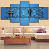 5 Pieces Modern Anime One Piece HD Print On Canvas Printed Living Room Wall Art Home Room Decoration Painting No Frame