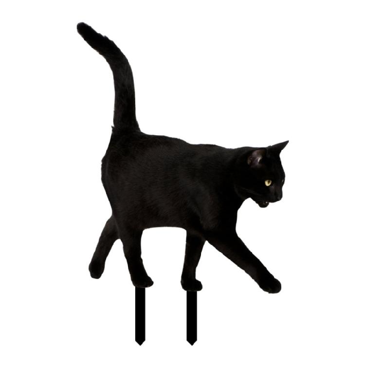 Acrylic Simulation Cat Garden Stake Outdoor Garden Yard Lawn Decoration 1