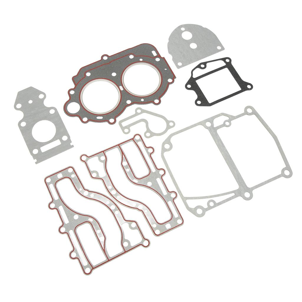 Cylinder Cover Gasket Set Plastic Sealing Gaskets for 2 Stroke 15HP 18HP Outboard Engine Parts