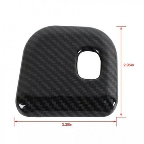 Fit For 2011- Jeep Grand Cherokee Carbon Fiber Rear Trunk Switch Cover Trim