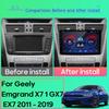 Android Multimedia For Geely Emgrand X7 1 GX7 EX7 2011 - 2019 Car Stereo CPU Radio QLED Player Navigation Carplay Auto HDR Cam