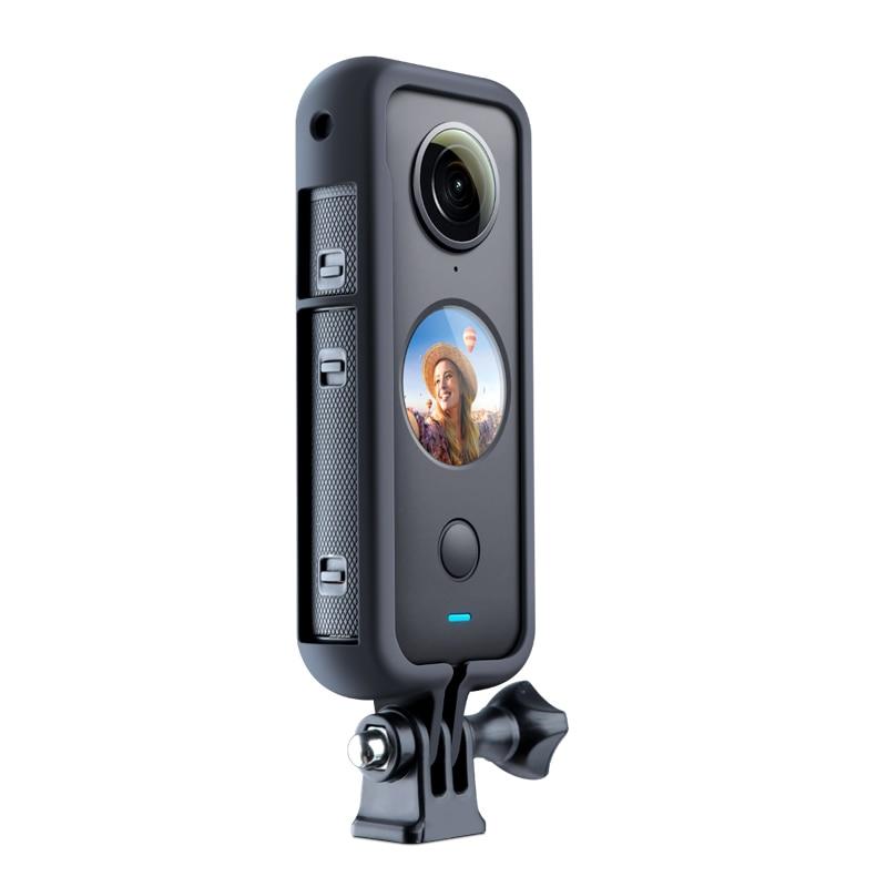 Pre Insta360 ONE X2 Ochranný rám Puzdro 1/4 Skrutkový otvor Adaptér pre statív kamery Montáž pre akčnú kameru Insta360 ONE X2