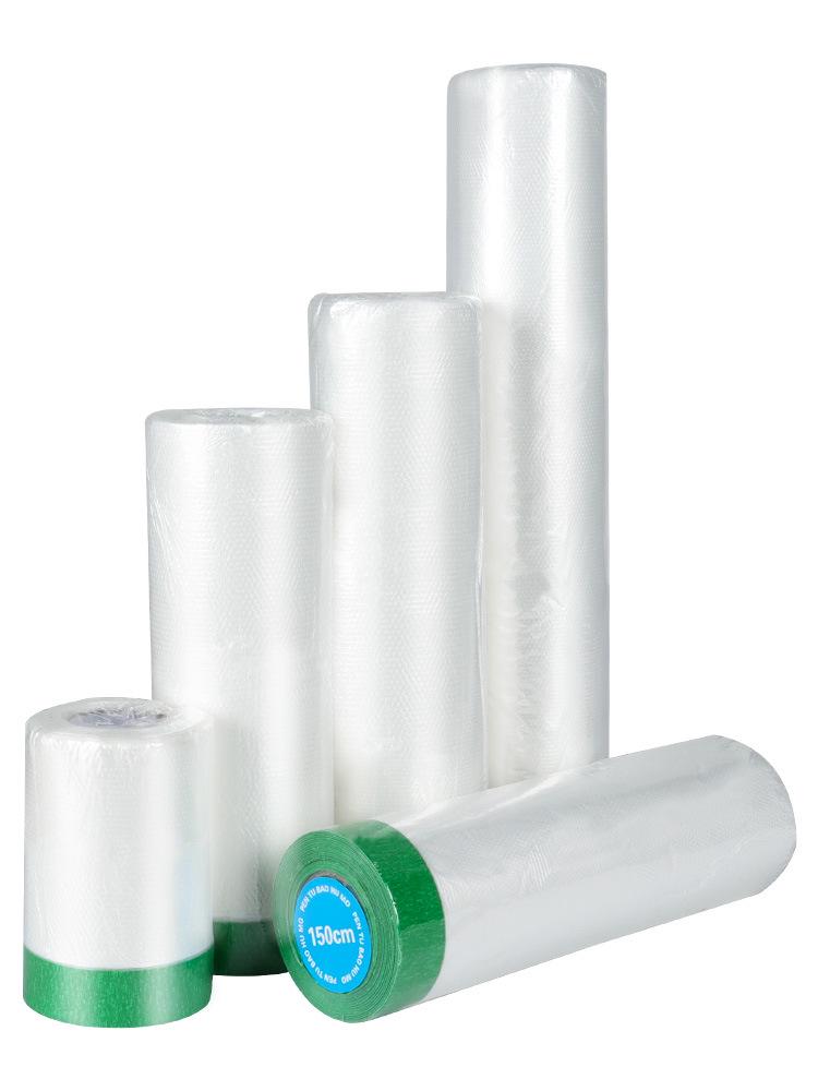 Spray Paint & Masking Film Set: Window, Wall, and Furniture Protection