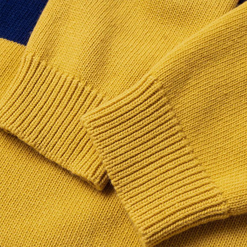 GUCCI Sweaters Men's Yellow Crew Neck Moderate Other 676393-XKB43-7123