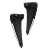 2Pcs Car Styling Side Wing Air Flow Fender Grill Outlet Intake Vent Trim For BMW X5 F15 2014 2015 2016 2017