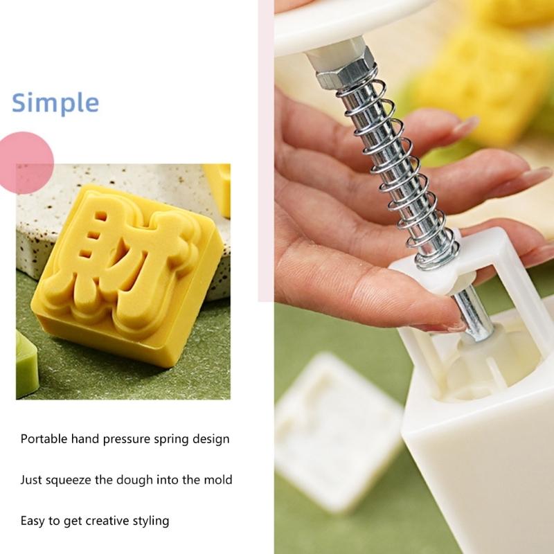 Traditional Chinese Moon Cake Mould Delicate Mooncakes Pastries Molds Practical Mooncakes Molds for Cake Enthusiasts