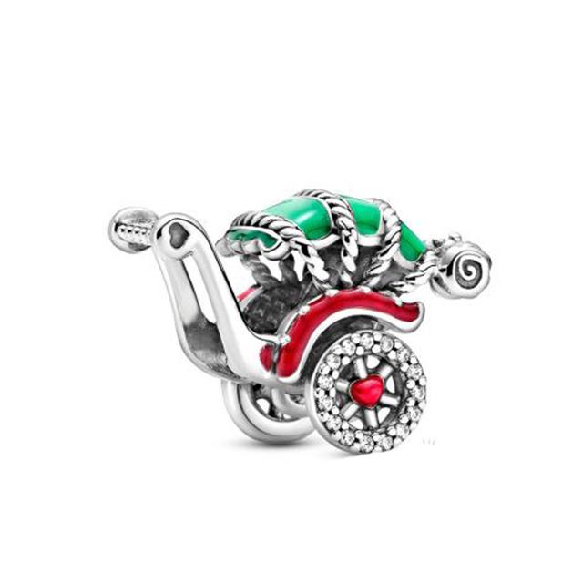 Fit Original Fashion Bracelet 2020 Autumn Collection Charm 925 Sterling Silver Bead Fox Squirrel Alpaca Women DIY Jewelry Gift