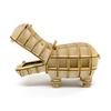 Hippo A Wooden 3D Puzzle DIY Craft Kit That Can Be Enjoyed by Elementary School Children To Adults An Educational Toy for Boys and Girls A Wooden