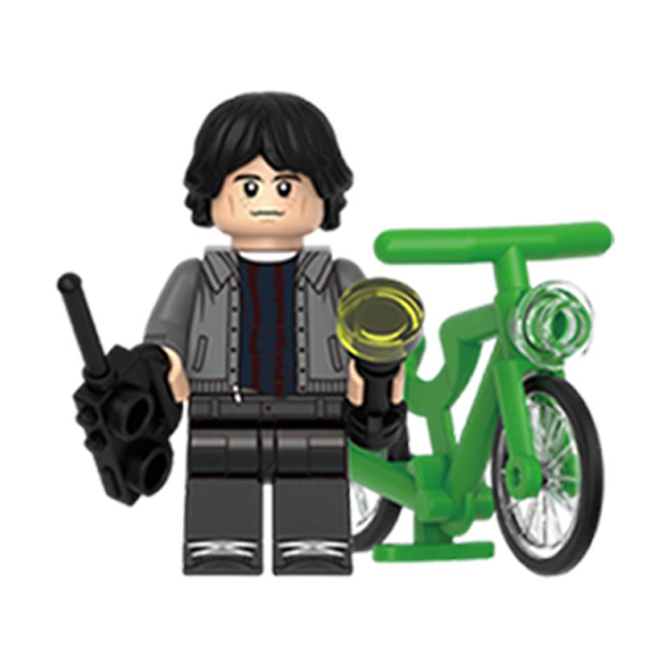 8Pcs/Set The Horror TV Dustin Mike Lucas Will Demogorgon Model Building Blocks Enlighten Action Figure Bricks Toys For Children