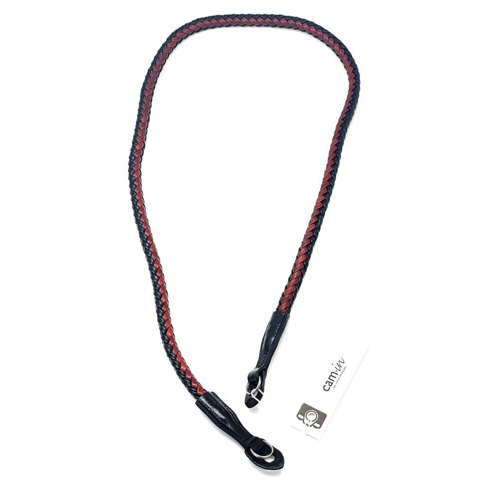 Camin Camera Strap, 95cm, Black/Wine Red, LCS-042219
