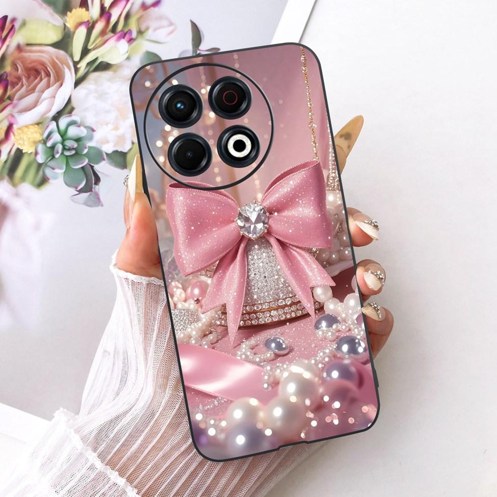 Phone Case For Tecno Spark 30 Pro 4G Cover KL7 Luxury Fashion Cute Cat Funny Painted Bumper For Tecno Spark 30 Pro 4G Casing