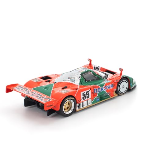 Genesis Company POP RACE 1/64 Scale Mazda 787B 1991 Le Mans 24 Hours Winner, Finished Model, PR640301