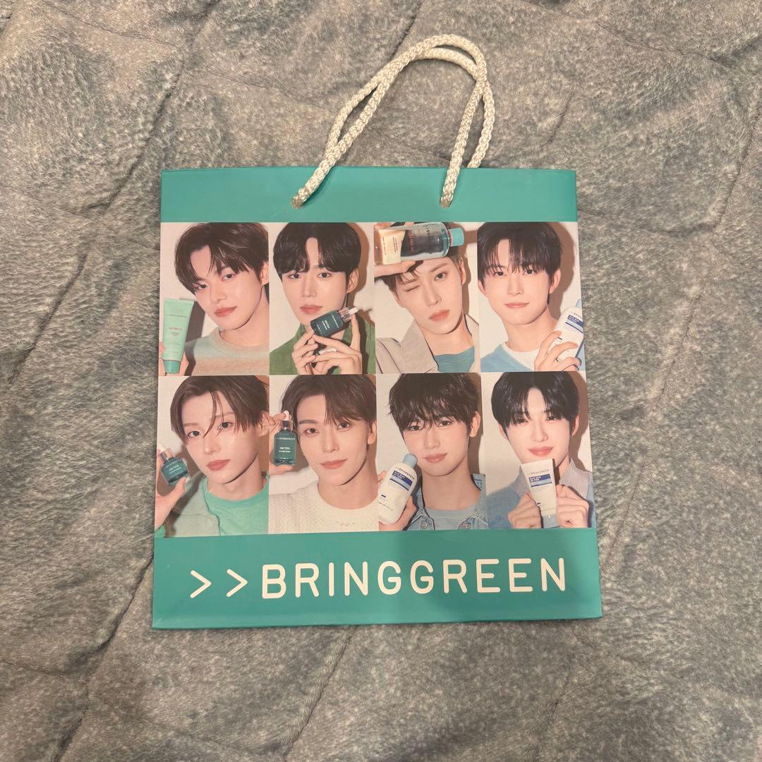 [USED] ALD1 Korea Exclusive Oryan BRINGGREEN Shopping Bag Paper Bag