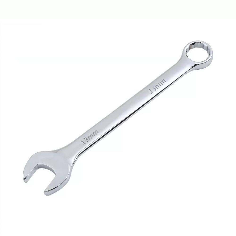 Chrome Vanadium Steel Combination Wrench Metric Combo Spanner Open Box End Wrench Household Repair 13mm