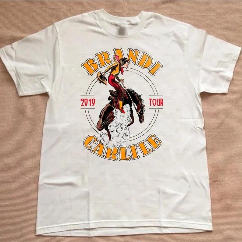 

Brandi Carlile Tour 2019 T-shirt Tee Short Sleeve Men Women Size S to 5XL Unisex T-Shirt M