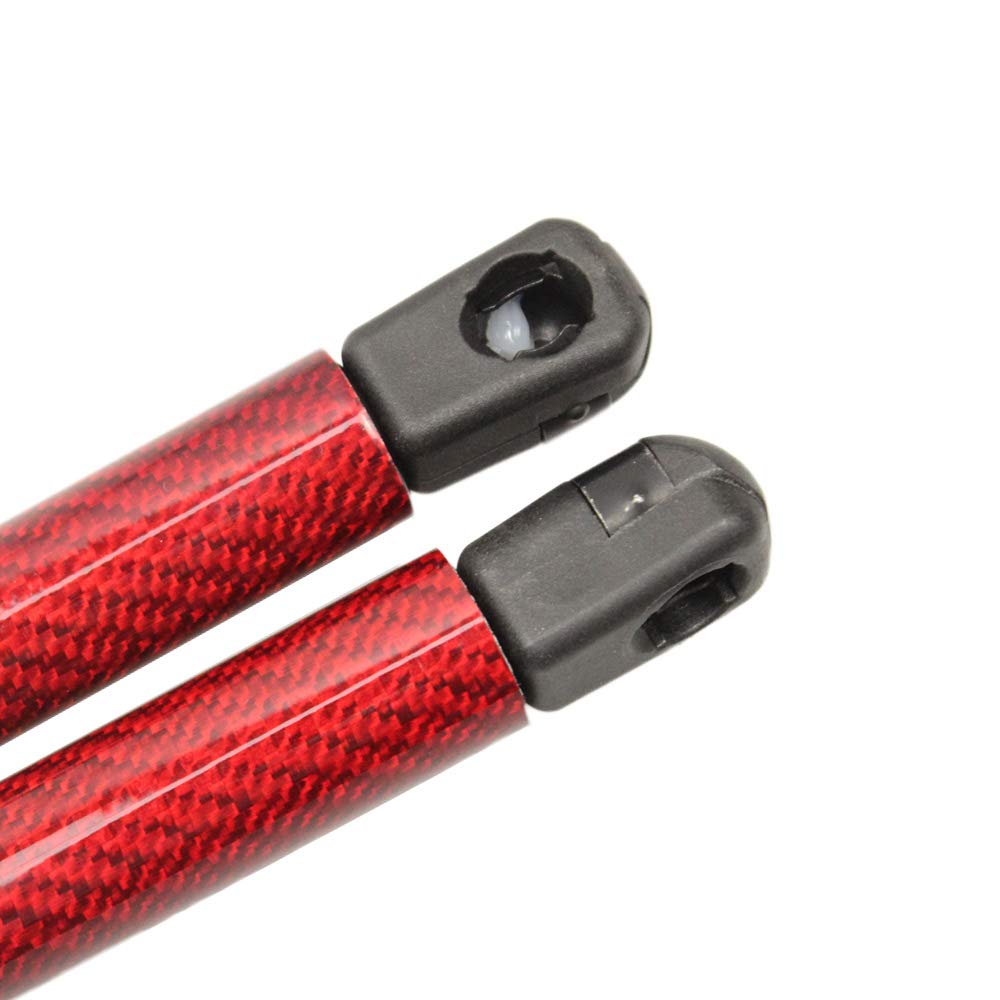 XIANGSHANG Bonnet Damper for Fuga Y51 and Vehicle Inspection Replacement Set of Red Carbon (65470-1MA0A) Fuga, Hybrid, Proudia, Dignity. Compliant,