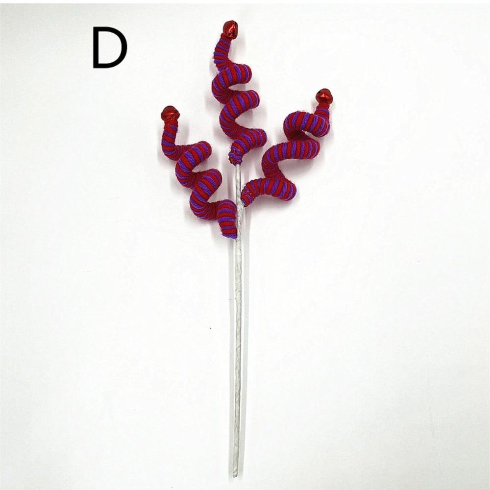 

with Bell Twisted Lollipop Flower Branches Candy Color Christmas Ornament Christmas Type D