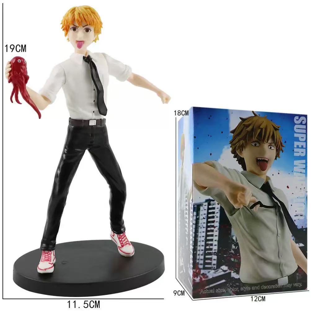 18CM Anime POWER Denji MAKIMA Chainsaw Man Figura Modello Animazione Giocattoli Regali Collezione Ornamenti Decorativi Vari Stili PVC