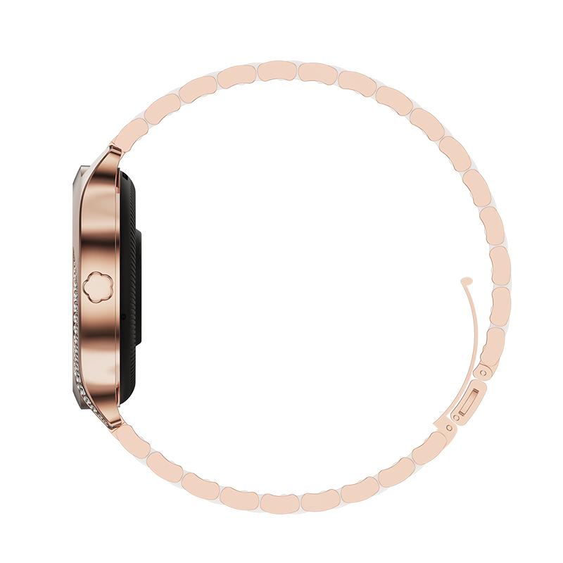 Rainbuvvy T214 Smart Bracelet 1.19inch IPS 240x240 Bluetooth Call Women or Men Watch IP68 Waterproof Sports Watch Android Fashion Smarwatch