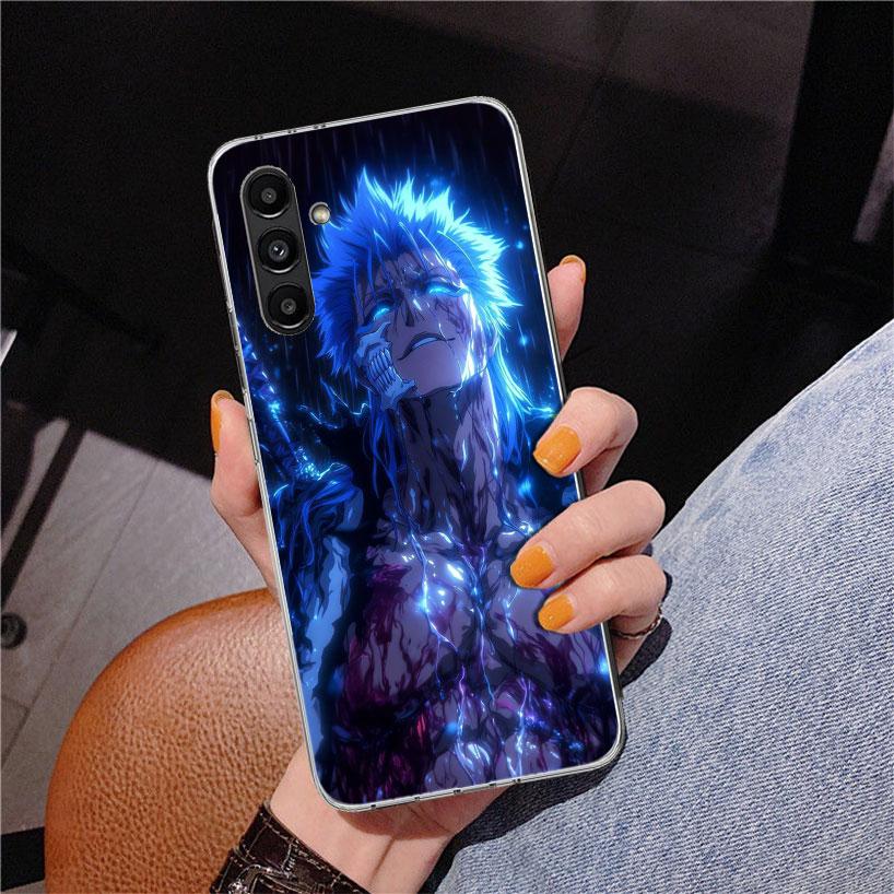 Grimmjow 6 Bleach Phone Case For Samsung Galaxy A17 A16 A15 A14 A13 A57 A56 A55 A54 A53 A37 A36 A35 A34 A33 A26 A25 A24 A23 Gala