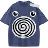 Poliwhirl Unisex Wash T-Shirt, Adult Youth Shirt, Manga Tee Wash Shirt, Y2K Shirt
