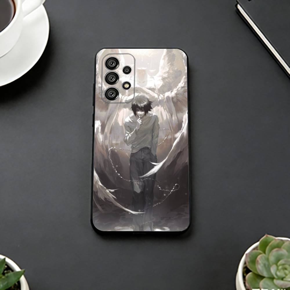 

Death Note Amime Phone Case For Samsung S25,S24,S21,S22,S23,S30,Ultra,S20,Plus,Fe,Soft Silicone Black Cover Samsung S21 s305G