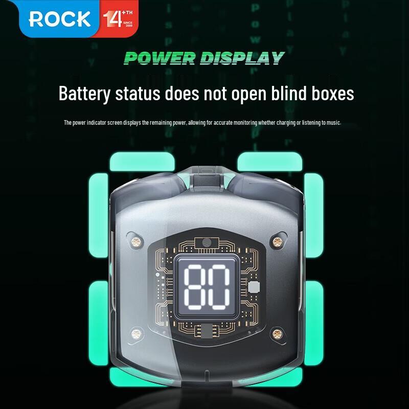 

ROCK Bubble Transparent TWS Bluetooth Earphones