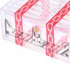 1Pc IQ Box Ostatní nemohou otevřít průhlednou krabici Magic Trick Secret Drawer Toys
